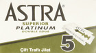 Astra30 Astra Superior Platinum Double Edge Razor Blades Ct 3014260264017