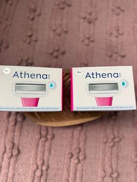 Athena Club 26077 2 Sets 5-blade Razor Refill Cartridges 8 Pack For Women 16 Total