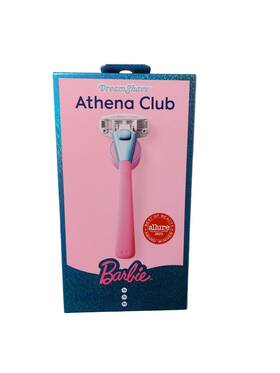 Athena Club 810077121788 Dream Shave Barbie Pool Party 5 Blade Cartridges Magnetic Hook
