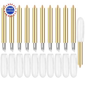 Xjdp10 Aunkzl 10 Pcs Premium Fine Point Blade Replacement Blades Compatible