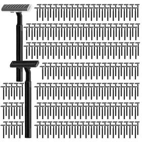 Xyd-wby-501 Axbmm 100 Pack Individually Wrapped Twin Blade Razors 1 Count Of Black