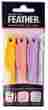 B00k0rwgh8 Flamingo Feather Facial Touch-up Razor Pack Of 3 Razors 706695776830