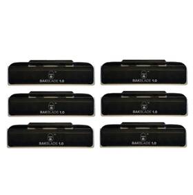 Bakblade 445038854851 Back Hair And Body Shaver Refill Cartridges 4 Inch Extra-wide Disposable Razor Blades