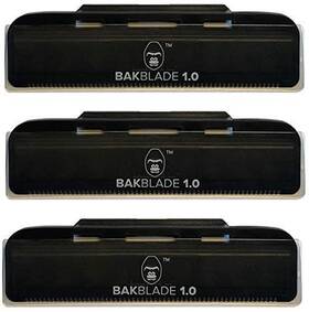 Bakblade1.0refills-parent Bakblade 1.0 Back Hair And Body Shaver Refill Replacement Cartridges Bundle. 4 I