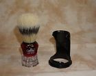 81052 Banded Stand Omega Boar Shaving 100 Brush