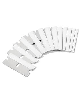 Bates Choice 313088636628 Single Edge Razor Blades 100 Pack Stainless Steel Straight Bl
