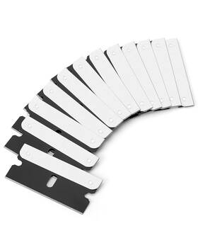 Qpxr050b312 Bates Choice Single Edge Razor Blades - 50 Pack Black Straight For Scraper