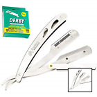 Bc-stl-100b Equinox Professional Straight Edge Razor Single Derby Blades 682017951478