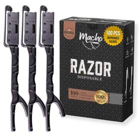 Better Barber 290017756059 Professional Straight Razors For Men - 100 Pcs. Disposable Edge Razo