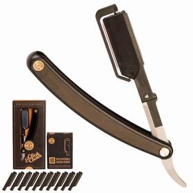 Better Barber 290017756240 Patented Straight Edge Razors For Men Close Shaving Razor