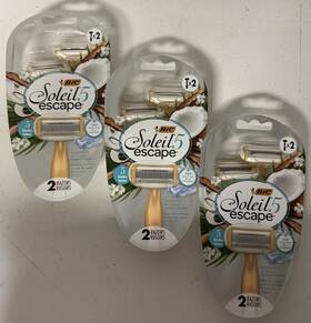 00412507 Bic Soleil 5 Escape Razors - Sandalwood 3ct