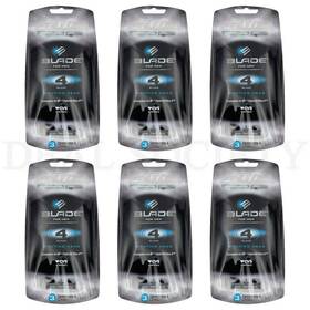 Bic 050428539620 Cvs Blade For Men 4 Pivoting Head 3 Disposable Razors Each Lot Of 6 -