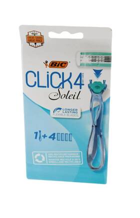 Click4 Bic 070330739925 Soleil Lot Of Four Packages Blades Per Package 16 Bledes