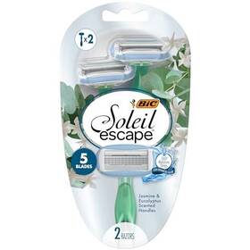 Bic 070330749382 Soleil Escape Womens Disposable Razors With 5 Blades For A Sensorial Experie