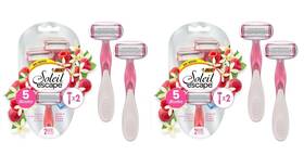 Bic 070330750661 2 Soleil Escape Womens Disposable Razors Vanilla And Berries Count Each