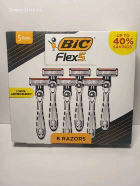 Bic 070330751453 Flex 5 - Blades 6 Razors