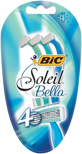 888005 Bic Soleil Bella Lady Razors 3x2 Pack