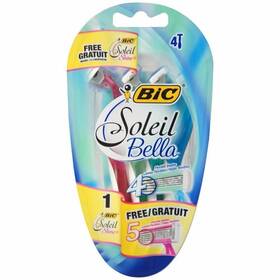 Bis4lp31 Bic Soleil Bella Flexible Disposable Razor Blades With Aloe For Women 3ct 3 Pack