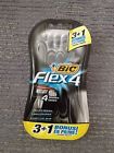Bic Flex 4 Razors 7 Packages 28 Total Blades Per Razor 070330722590