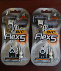 Bic Lot 2 Flex 5 Disposable Razors Total Of 6 070330732360