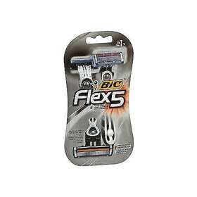 S5fmp21 Bic Flex 5 Mens Disposable Razors Pivoting Head And Lubricating Strip 2 Ct 6 Pack