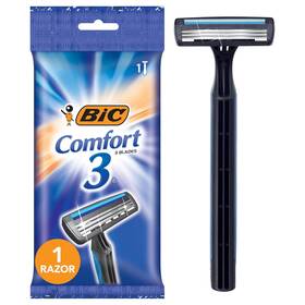 Sc3mp136-nvy Bic Comfort 3 Mens Disposable Razors Blade For A Smooth And Comfortable