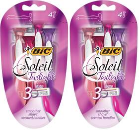 St3wp41-ast Bic Soleil Shaver Lavande Size 4ct Lavender Ea Pack Of 2