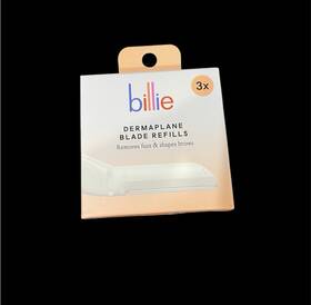 W304107200 Billie Dermaplane Blade Refills 3-pack Nwt