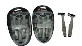 Bio Swiss 817833023348 8 Pc Bioswiss 3-blade Stainless Steel Razors For Men New Read Description