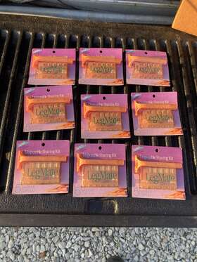 Blade 024500550513 Legmate For Women Razor 5 Twin Cartridges 1995 Nos Lot Of 9 Brand New