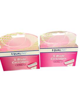 Blade 041163496279 Equaline Womens 5-blade Cartridges Qty Of 2 - 4 Packs New In Box