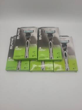 Blade 050428376737 Cvs Mens Shaver Lot 5 Handles And 20 Cartridges New 4