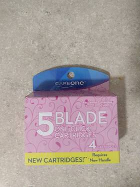 06056 Blade Careone Womens 5 Razor Refills 4 Count