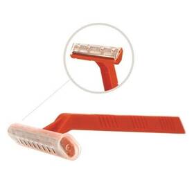Raz1 Blade 085317000509 Single Razor Orange Handle 1000/case