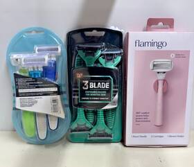 700473 Blade Combo X3 For Men 3-blade Sensitive Skin Four Disposable Razors