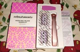 Blade 810061491484 Refreshments Dazzling 5 Razors Kit Bubbly Pink New In Box