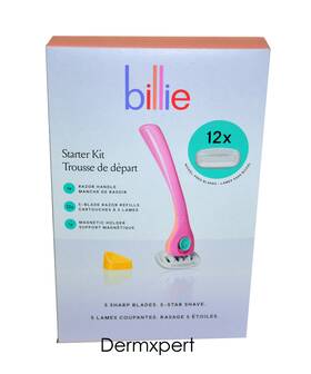Blade 850010111339 Billie Starter Kit 1 X Razor Handle 12 5-blade Refills Magnetic Holder