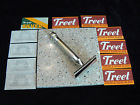 Nov.15 Blades 1904handle Comb Razor 11 Head Moldenhauera Gillette Pat. Open