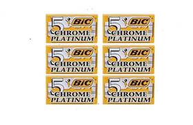 Blades 313099285280 Chrome Platinum Double Edge Razor - 30 Ct