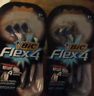 Blades Bic Pkg Flex4 2 Flexible 3ct Packs