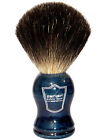 Blbb Parker Safety Razor New Blue Wood Handle 100 Black Badger Shaving Brush Stand 710465562981