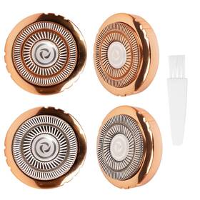 Blibee 762744200855 Hypoallergenic Replacement Heads And Blades For Facial Hair Remover 2-color