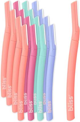 53082 Bliss Dermaplane Razor - 16 Pack Dermaplaning Tool For Face Professional Razors