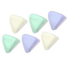 Booge 765133640065 6 Pcs Eyebrow Razor Triangle Dermaplaning For Women With Precision