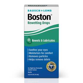 Va05509 Boston Rewetting Drops For Rigid Gas Permeable Lenses - From Bausch Lomb 0.34 Fl