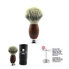 Br1000 Breeto Minimal Brush Silvertip Badger Hair Shaving Smooth 641061559436