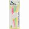Br98057 Brittny Salon Eyebrow Shaver Razor Blade Trimmer Shaving 843632024651