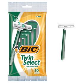 Branded 362225712602 Bic Twin Select Disposable Razors For Men 10ct 3 Pack Sensitive Skin Blades New