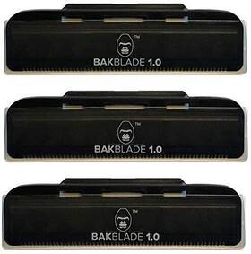 98798 Branded Bakblade 1.0 Back Hair And Body Shaver Refill Replacement Cartridges 4 Inch Ext