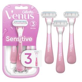 Branded01 726084582682 Sensitive Womens Disposable Razors - Single Package Of 3